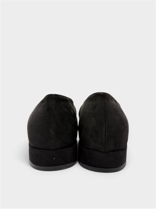 Ballerina tonda in camoscio nero IL LACCIO | 2353012CAMOSCIONERO